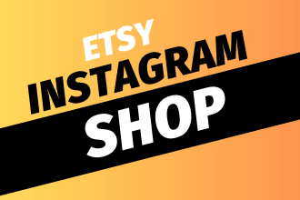 connect etsy store with instagram shop, fix commerce account
