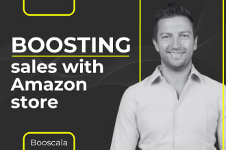 create an amazon store design and build a fba storefront brand