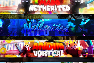 make you a minecraft pfp or banner