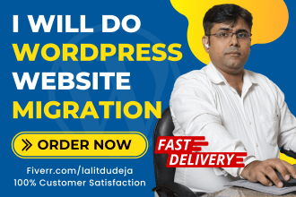 backup, clone, migrate or transfer wordpress website