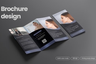 design a clean brochure design for your business
