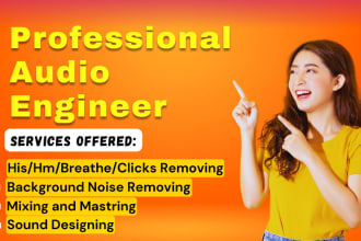 do audio fix, audio editing and noise reduction in audacity