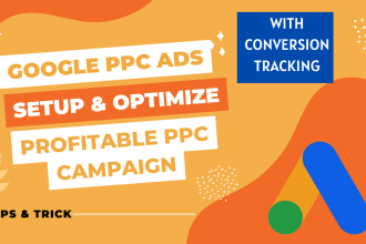 setup and manage responsive google PPC ads campaign