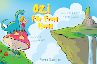 draw children story book illustration