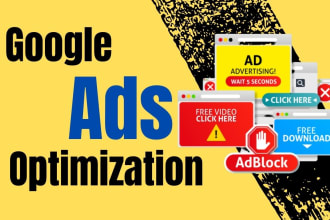setup your google ads ppc campaigns and long time support