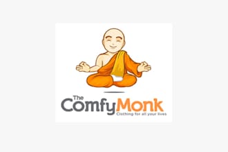 make professional creative yoga logo design for your brand