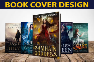 make book cover design kindle book cover fantasy book cover  in just 4 hours