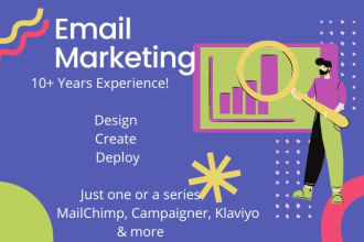 成为您的电子邮件营销专家，并将设计您完美的电子邮件