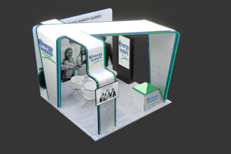 design premium exhibition booth