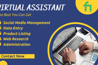 be your personal business administrative virtual assistant