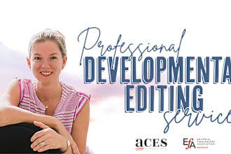 complete a developmental edit of your novel