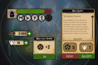 draw UI or 2d arts