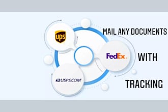 print and mail documents from the united states