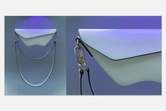 create a luxury handbag design that is ready for production
