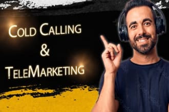 do cold calling, appointment setting, and telemarketing