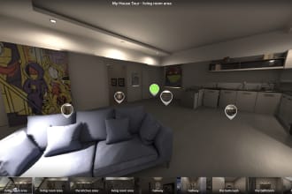 create best panoramic renderings and virtual reality tours