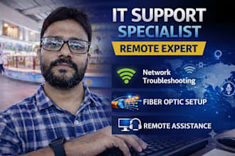 it support specialist remotely