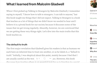 write a book summary