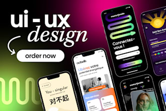 Best Price!  design premium website or mobile app UI UX with figma