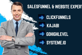 migrate clickfunnels 2 0, systeme io, gohighlevel, be kajabi, wix website expert