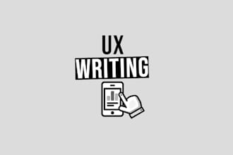 do a UX writing
