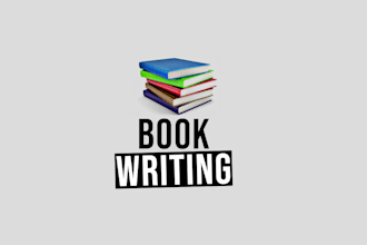 ghostwrite a book or an ebook