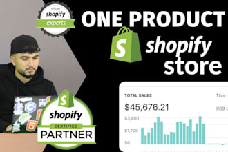 create a unique product  store dropshipping store shopi