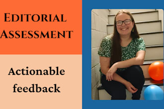editorially assess your novel