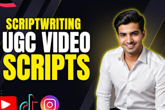 write highly converting ugc video ads and short vsl scripts that sell