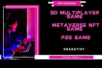 build 3d multiplayer game, metaverse nft game, p2e game