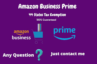 do tax exemption in amazon business  and amazon buyer account