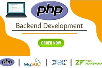 be your PHP developer for custom backend and web applications