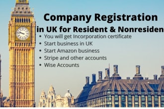 do UK company registration for non UK resident