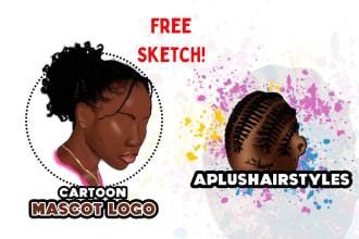 do cute mascot logo design in 24 hours