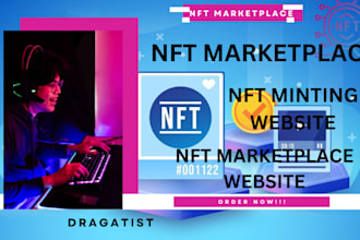 develop nft marketplace, nft minting website, nft marketplace website