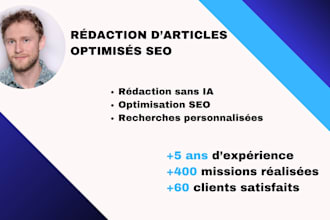 write french articles and blog posts that convert