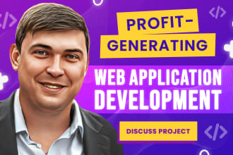 be full stack developer to build web application website