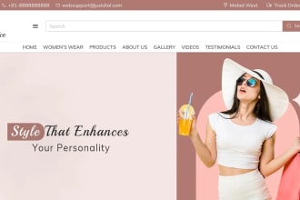 clothing store, clothing website, apparel, ecommerce store