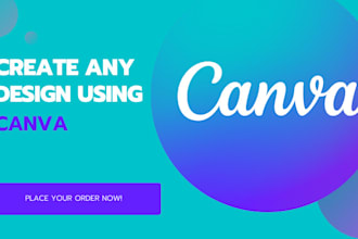 design anything using canva pro