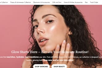 build shopify dropshipping store shopify website redesign shopify store design