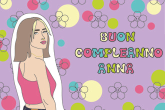 make a birthday card for your friends
