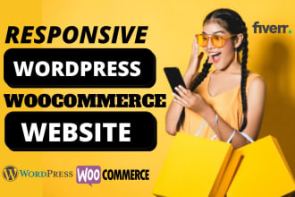 do wordpress woocommerce customization, woocommerce website and product upload