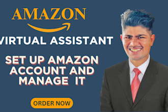 set up amazon seller central account and manage it