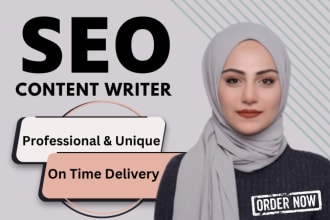 do fast SEO article writing, blog writing and content writing for you