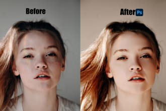 do photoshop editing, face swap, head change, photo retouch, image