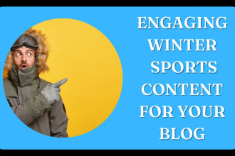 write attractive SEO content about winter sports