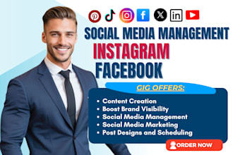 be your pro instagram social media manager and content creator