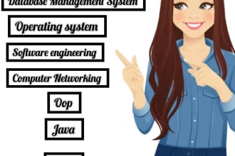 be online tutor , teach  you computer science subject