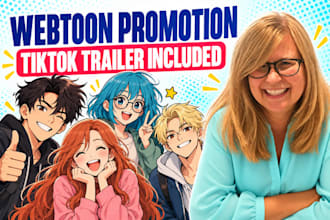 professionally promote your webtoon manga or comic to boost visibility