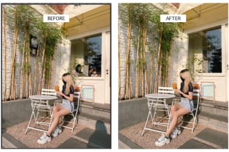 remove object and combine images in photoshop